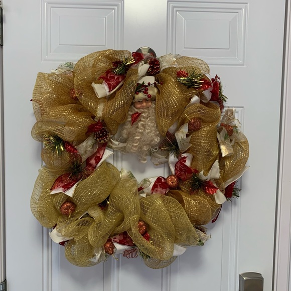 New handmade Christmas wreath - Picture 1 of 4